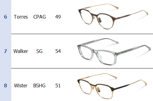 Salt Optical 8-Pack for Men & Women