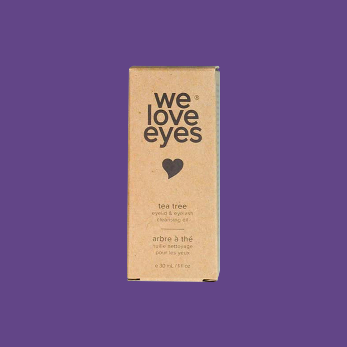 We Love Eyes- All Natural Tea Tree Eyelid Cleansing Oil - 30ml