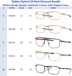 Oakley Optical 10-Pack Discount Bundle