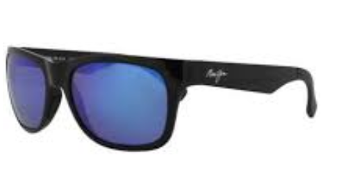 Maui Jim MJ B736 02CA Black Blue (58)