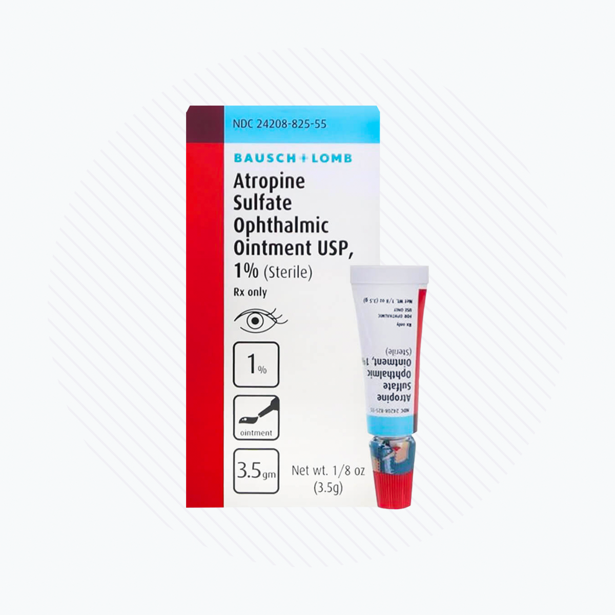 Atropine Sulfate 1% by Bausch & Lomb Ointment