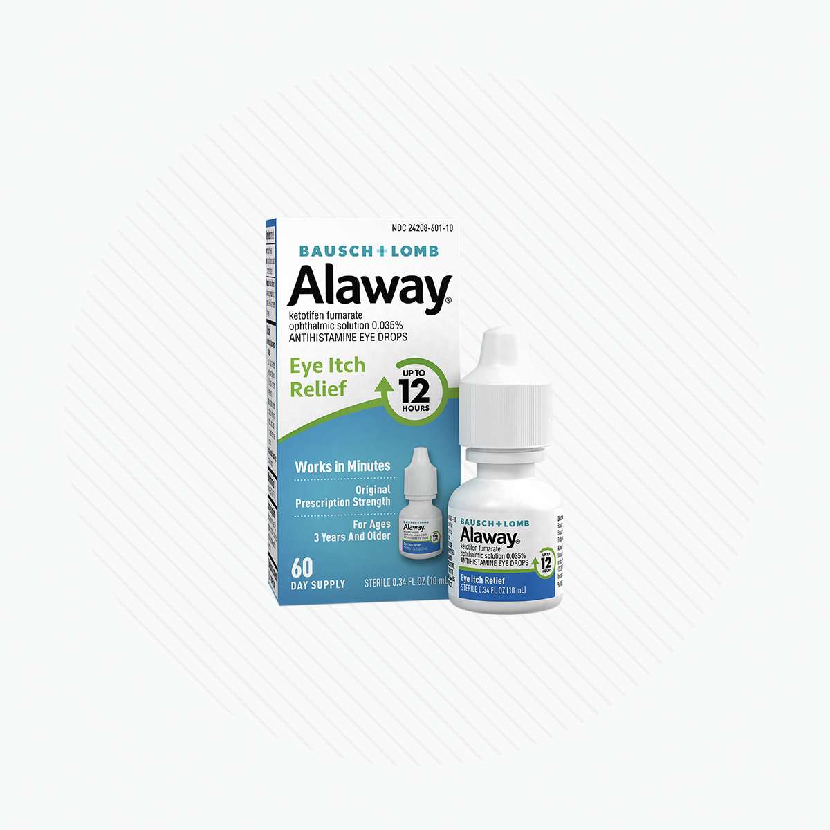 Alaway Antihistamine Allergy Eye Drops 10mL (60 Day Supply)