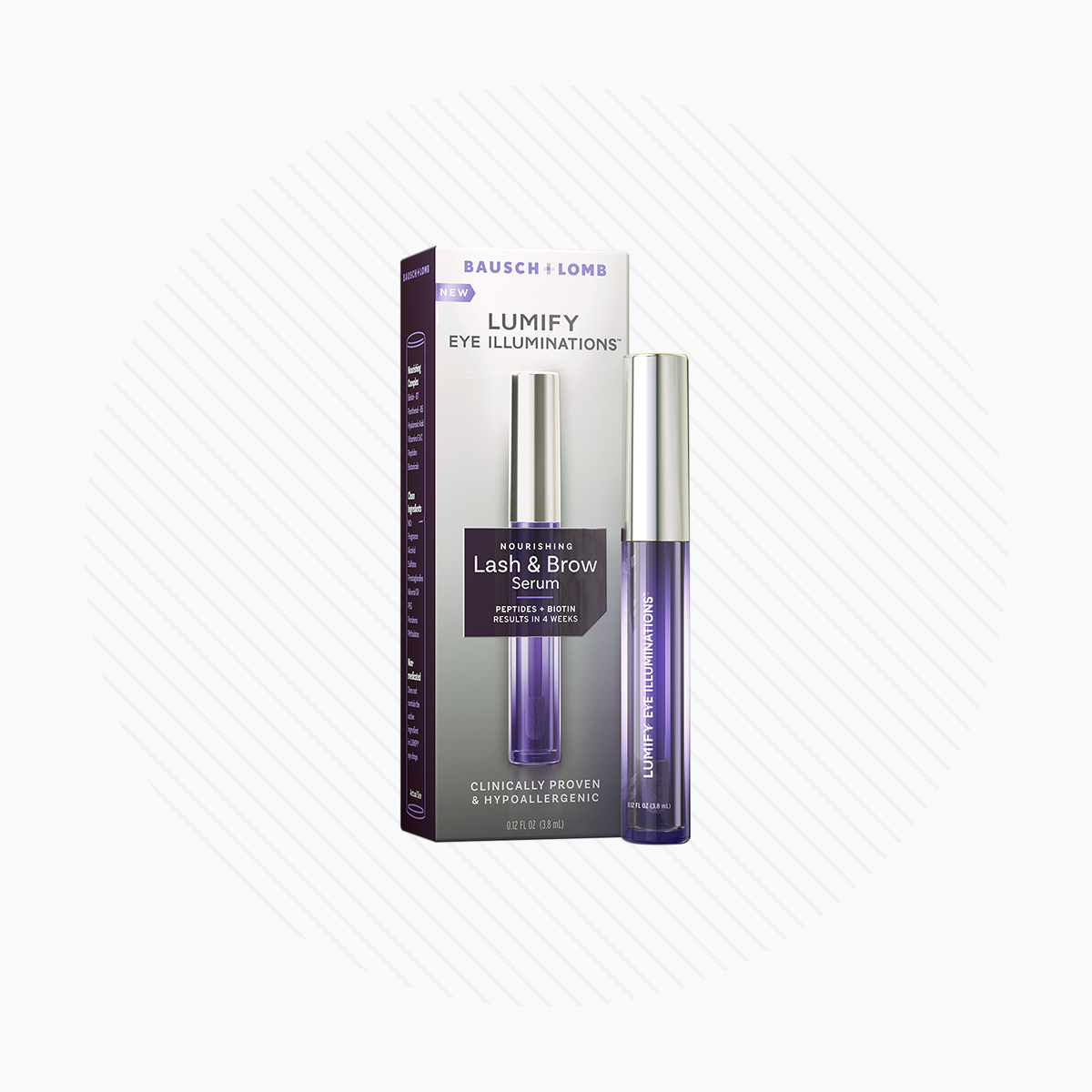 LUMIFY Eye Illumination Nourishing Lash & Brow Serum 0.12 fl oz (3.8 mL)