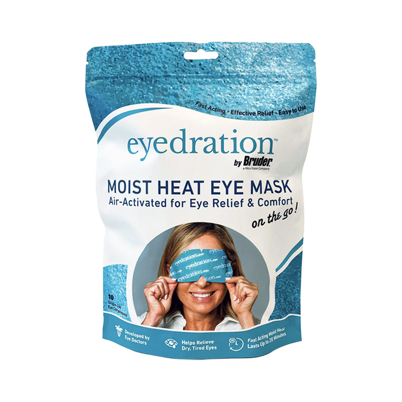 Bruder Eyedration Air-Activated Steam Mask (10 Mask Pack)