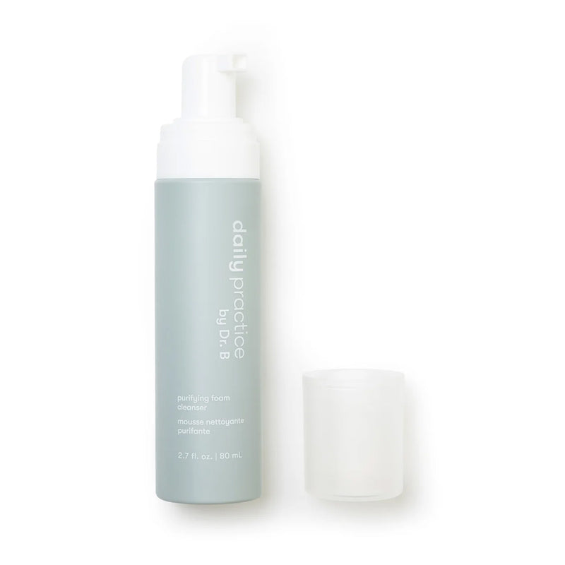 Daily Practice Purifying Foam Cleanser – Gentle & Hydrating for Eyes & Lashes (80mL)