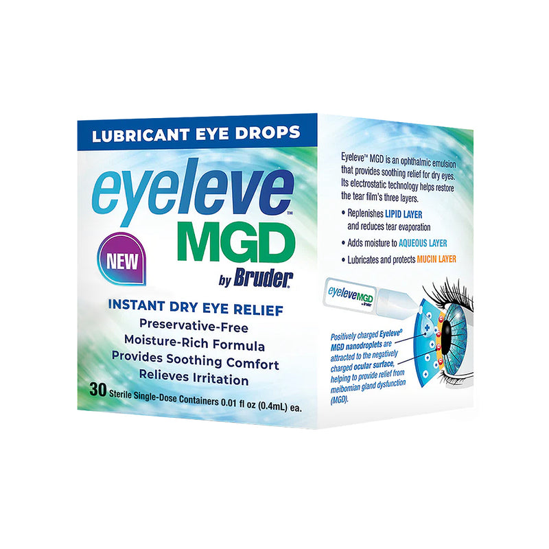 Eyeleve MGD Eye Drops, Preservative Free (30ct)