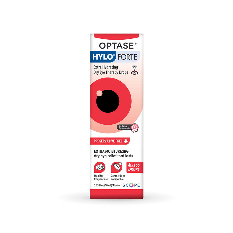 Optase Hylo Forte Dry Eye Therapy Preservative-Free Drops (10mL)