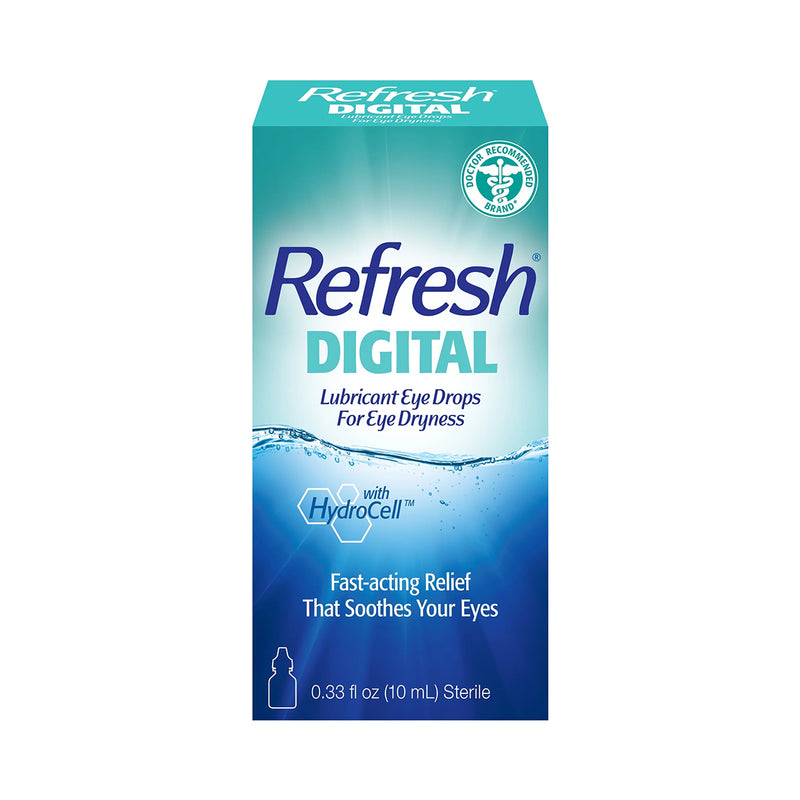 REFRESH® DIGITAL Lubricant Eye Drops (10mL) – Fast-Acting Relief for Digital Eye Strain