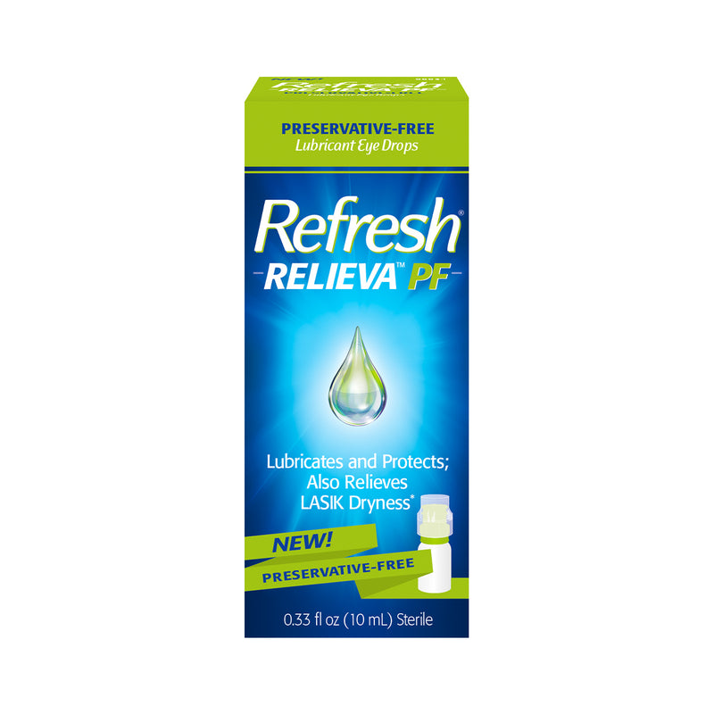 Refresh Relieva Preservative-Free Lubricant Eye Drops (10mL Multi-Dose Bottle)