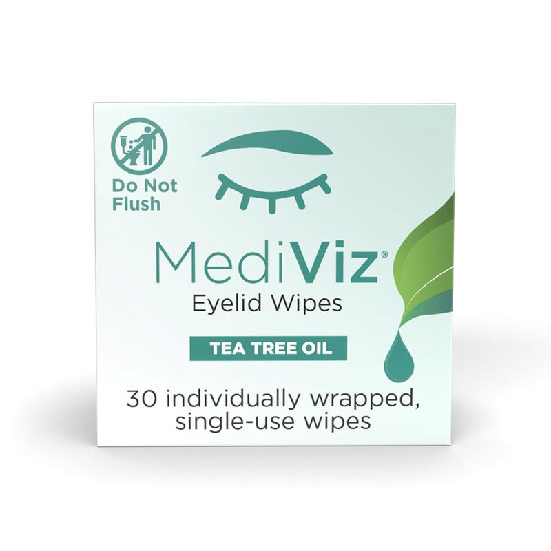 Mediviz Tea Tree Eyelid Cleansing Wipes