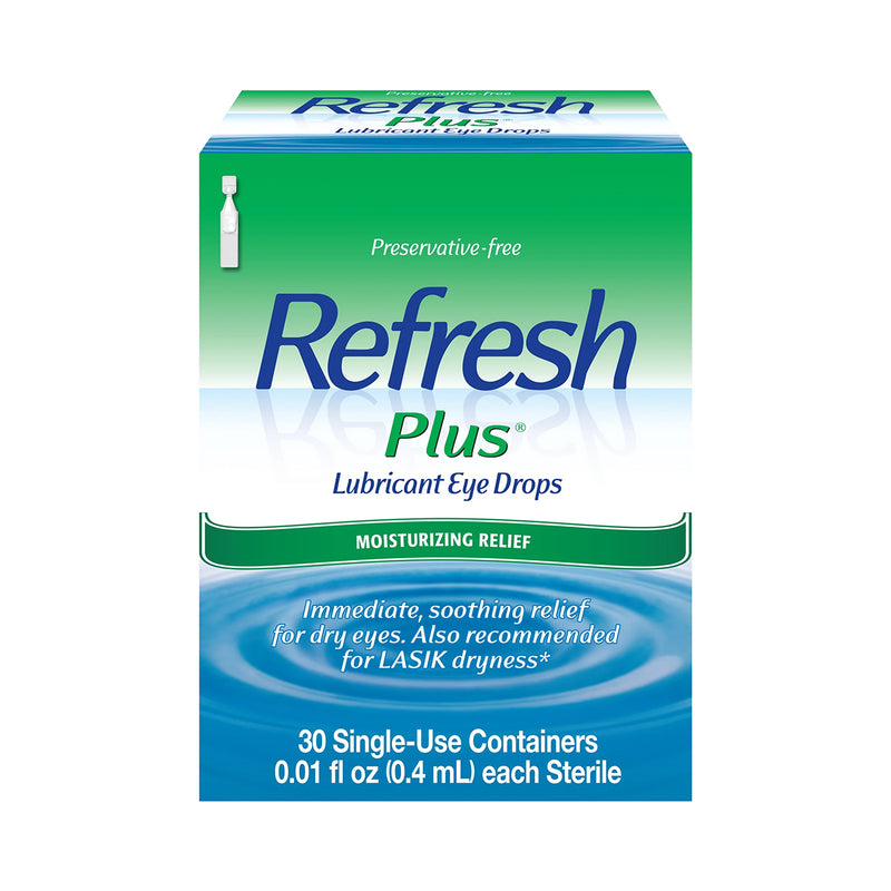Refresh Plus Lubricant Preservative Free Eye Drops (30 vials)