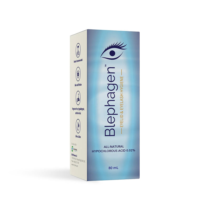 Blephagen Hypochlorous Acid for Eyelid and Eyelash Hygiene (40mL)
