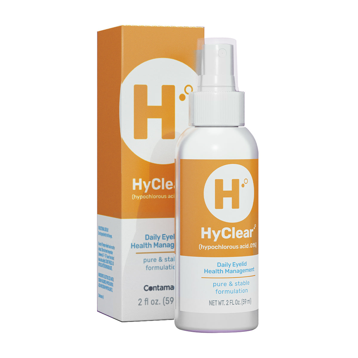 Hyclear Hypochlorous Spray (60ml Bottle) 1-2 month supply