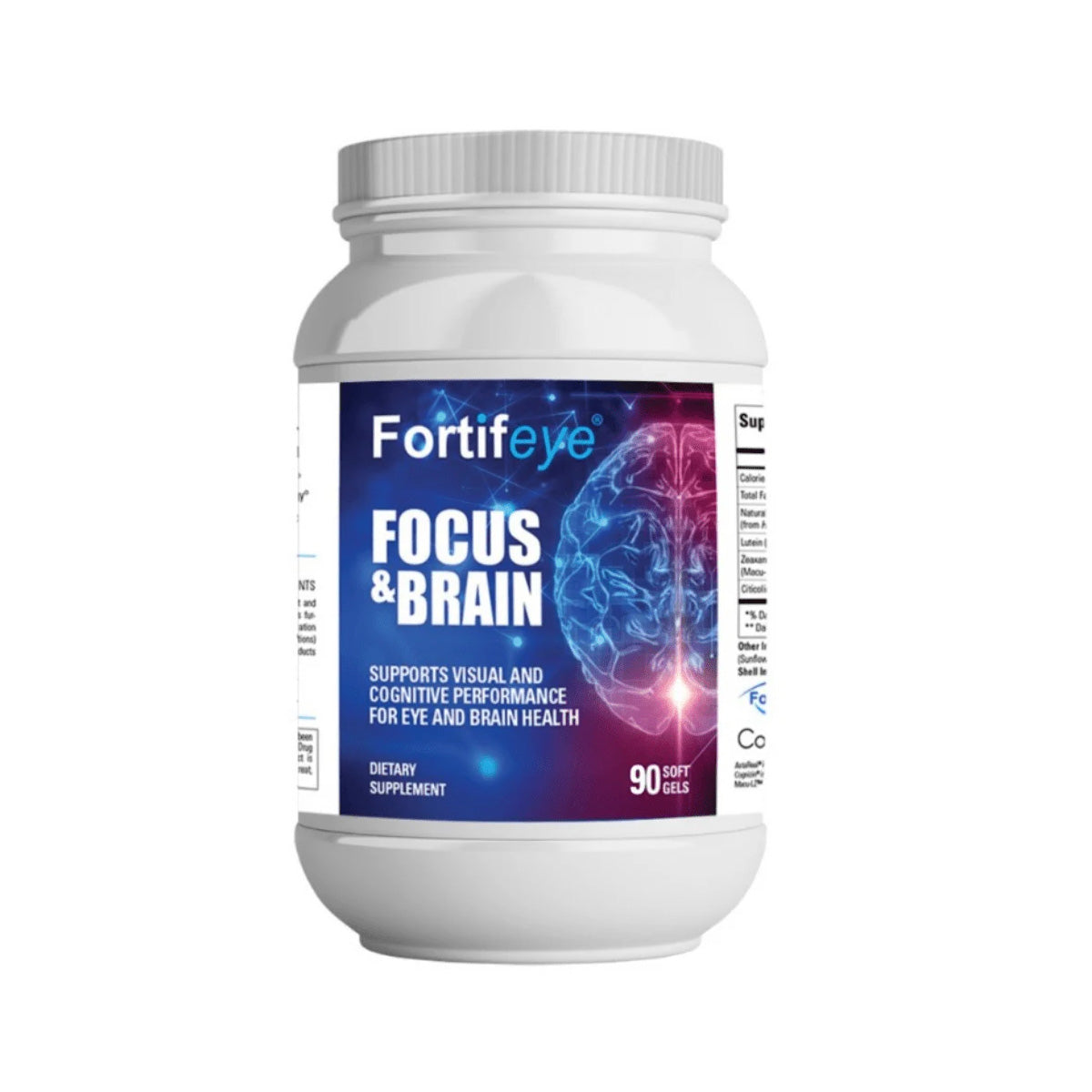 Fortifeye Focus & Brain for Macular and Cognitive Performance (90ct.) 3 Month Supply