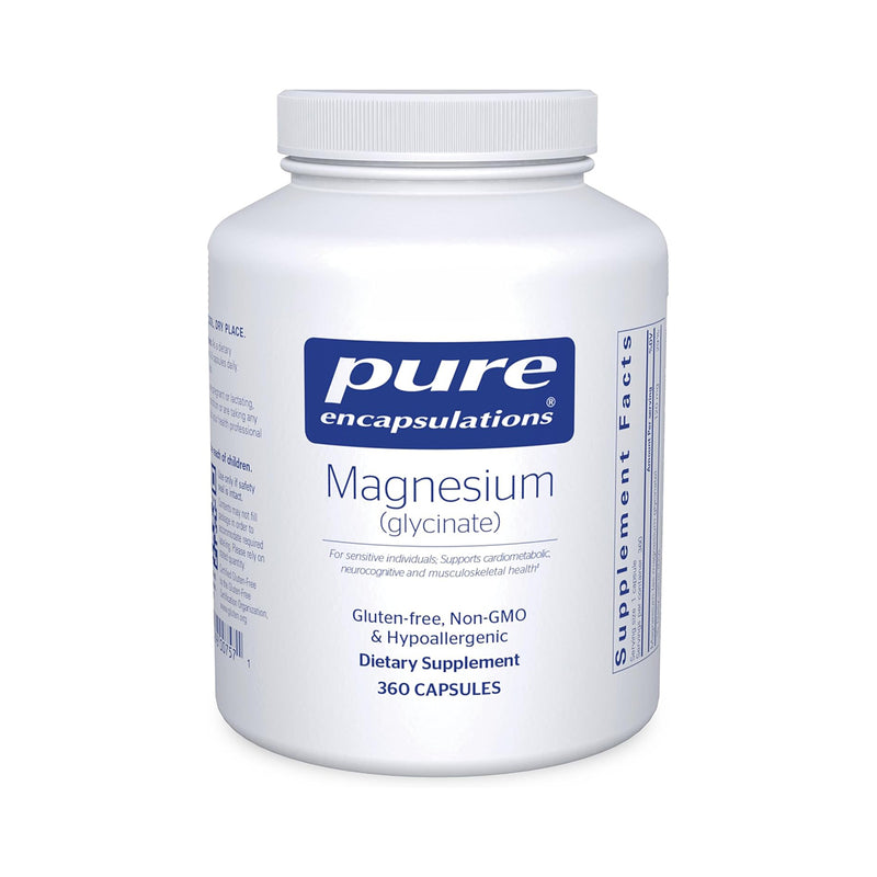 Pure Encapsulations Magnesium (Glycinate) 360ct (4-12 month supply)