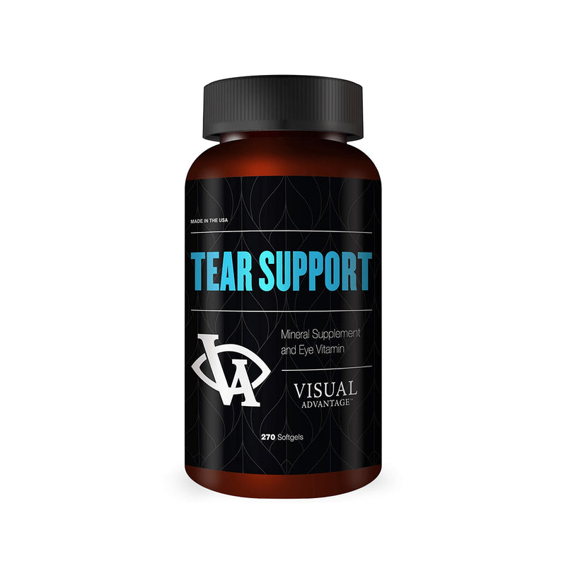 Visual Advantage Tear Support Mineral Supplement and Eye Vitamin (270ct) - 3 Month Supply