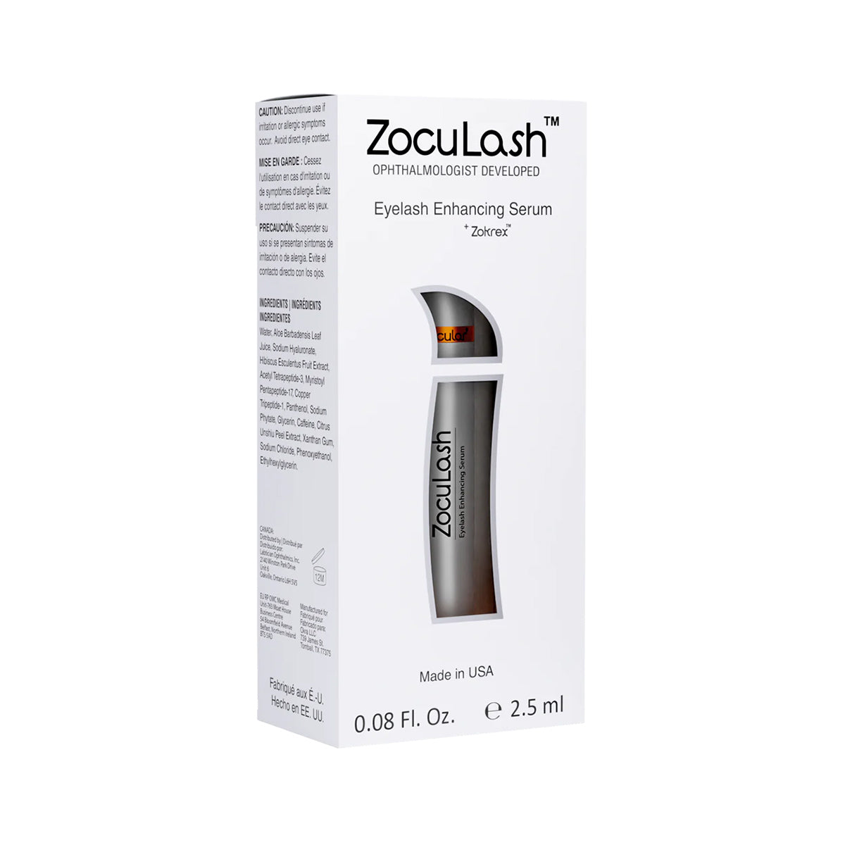 ZocuLash Eyelash Enhancing Serum (2.5mL)
