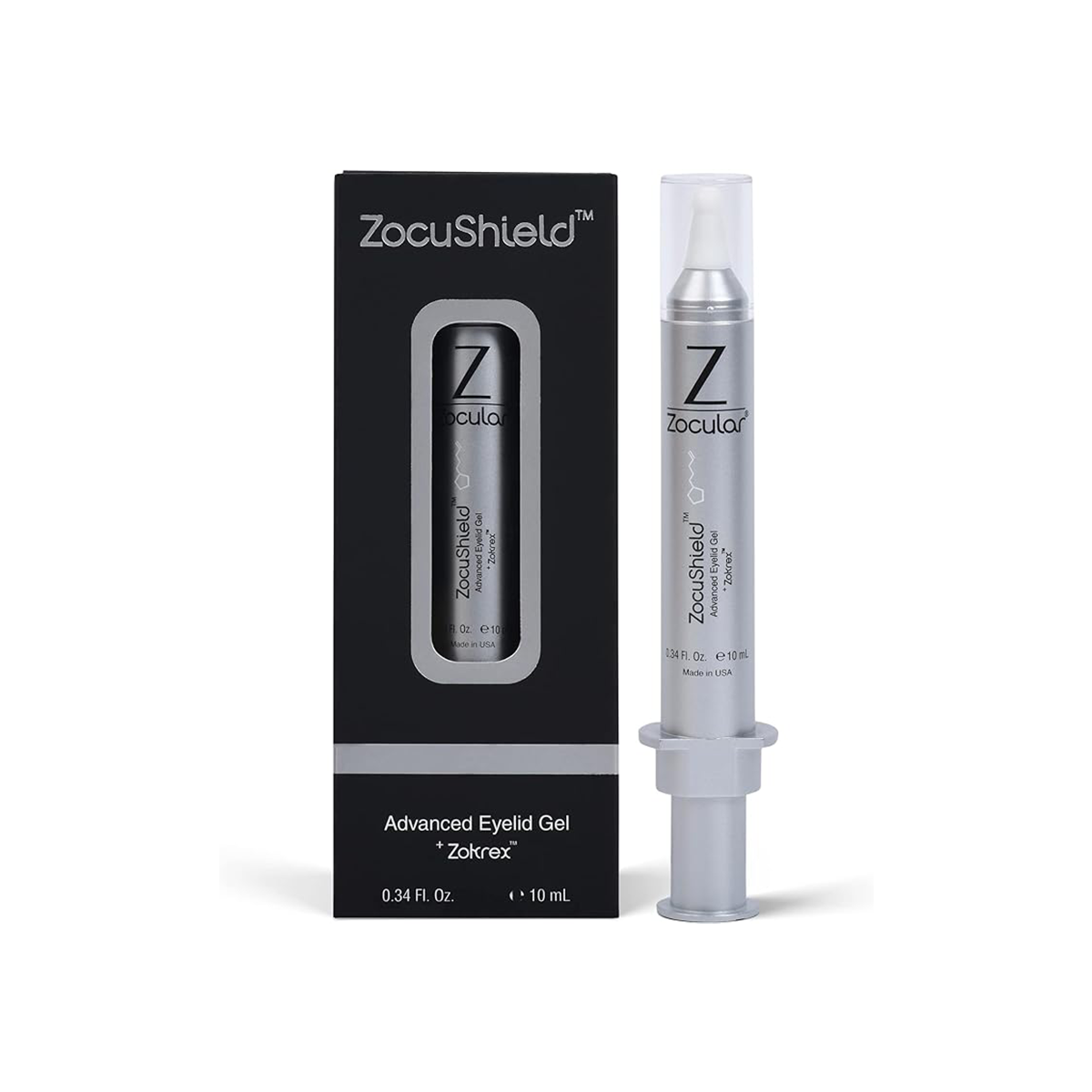 ZocuShield Gel Eyelid Cleanser (100+ applications)