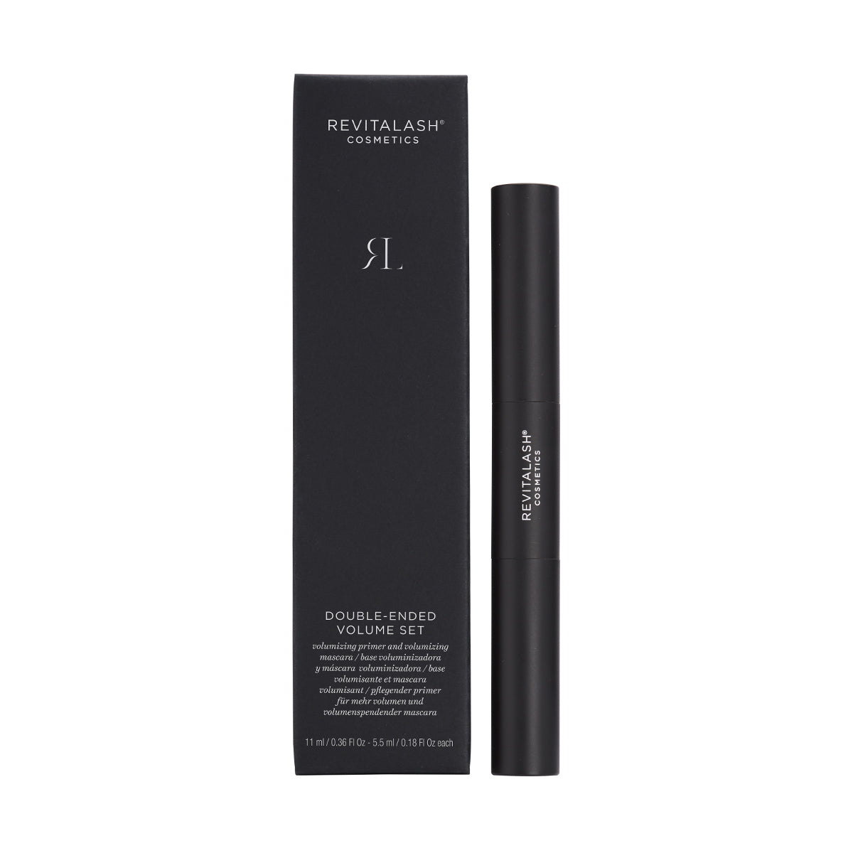 RevitaLash Double-Ended 2-in-1 Lash Primer & Mascara Volume Set