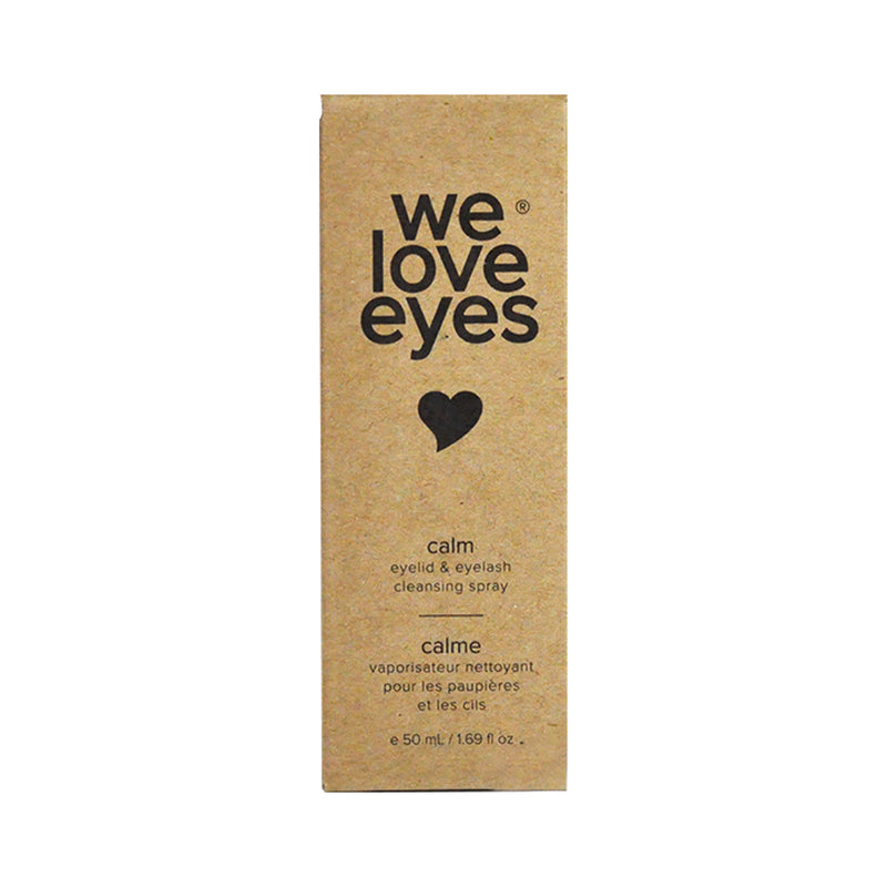 We Love Eyes Calm Eyelid & Eyelash Cleansing Spray with HypoChlorous  (50mL Bottle)