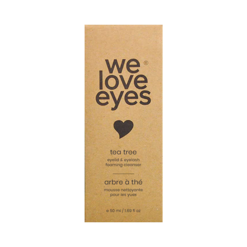 We Love Eyes: Tea Tree Eyelid Foaming Cleanser