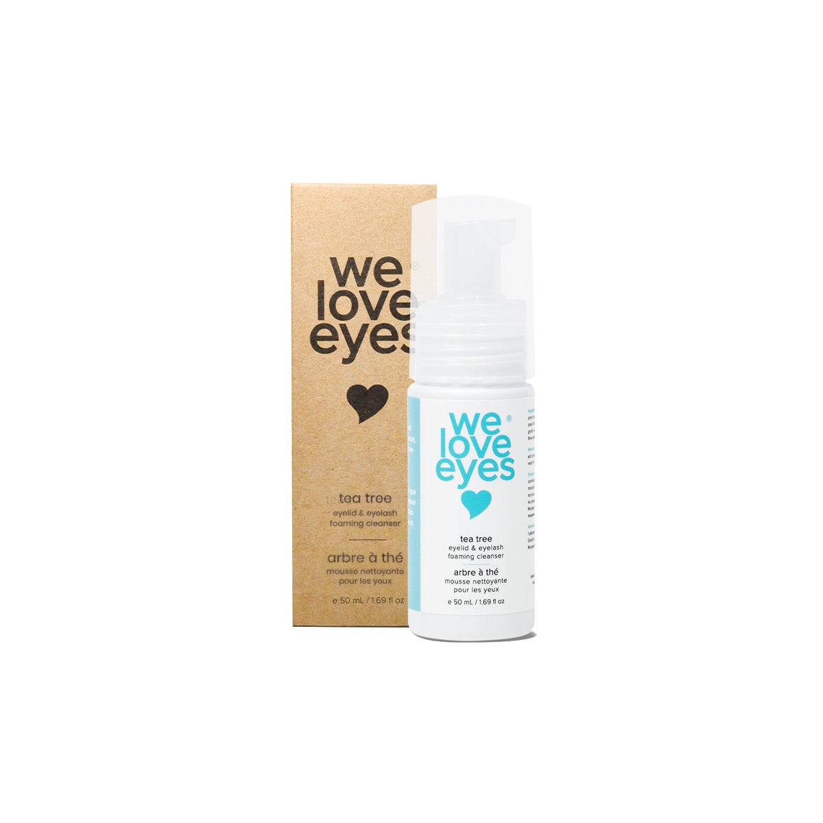 We Love Eyes: Tea Tree Eyelid Foaming Cleanser