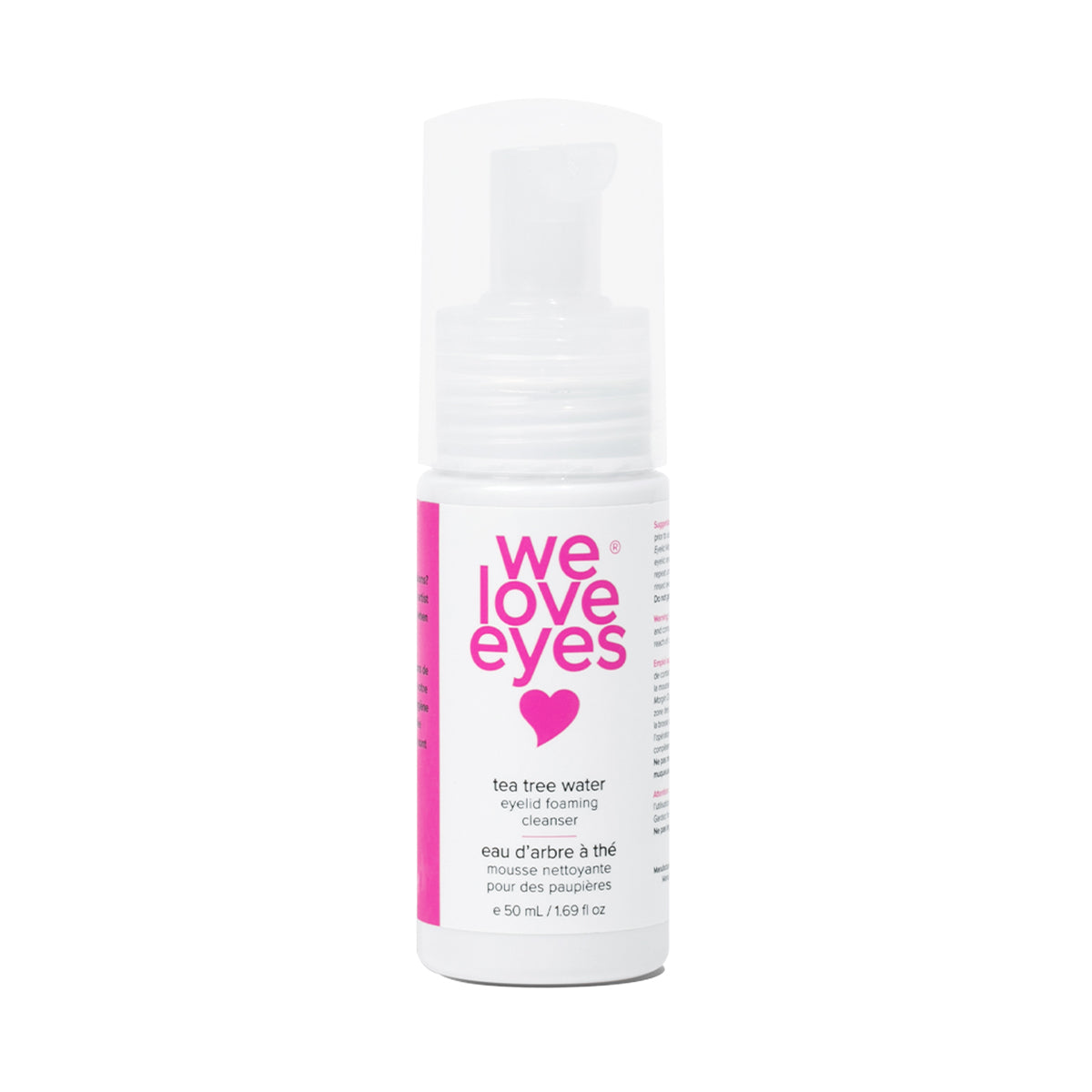 We Love Eyes Tea Tree Water Eyelid Foaming Cleanser