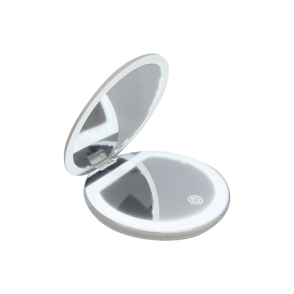 Merakim Rechargeable LED Makeup Mirror with 1/3X Magnification – Adjustable Light Settings, Portable & Eco-Friendly