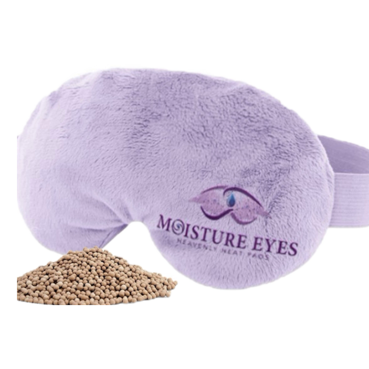 Moisture Eyes Heavenly Heat Pads with Natural Clay Beads for Eye Relief (1 Mask)