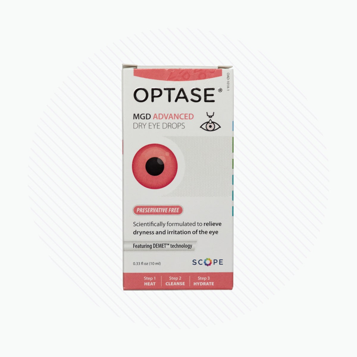 Optase MGD Advanced Eye Drops Preservative-Free 2 Month Supply (300 drops) (1 Bottle)