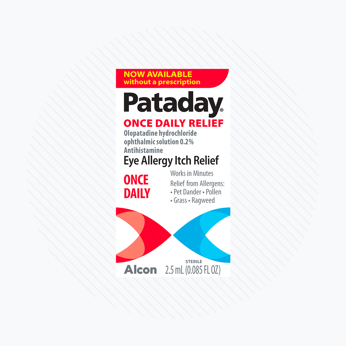 Pataday Once Daily Relief Extra Strength (2.5ml, 2 Bottles Twin Pack)