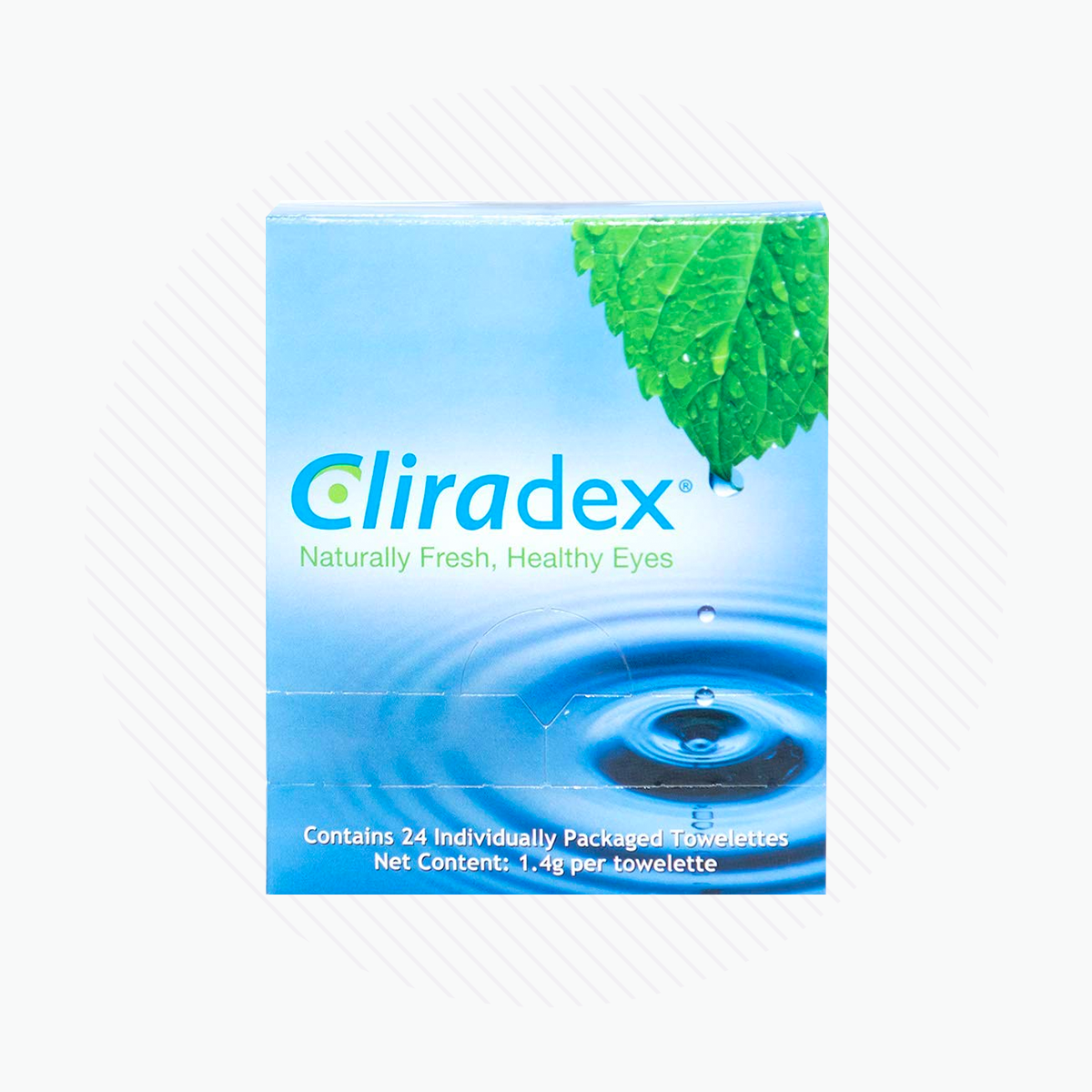 Cliradex Wipes - Tea Tree Oil Extract Eyelid Cleanser (24ct)