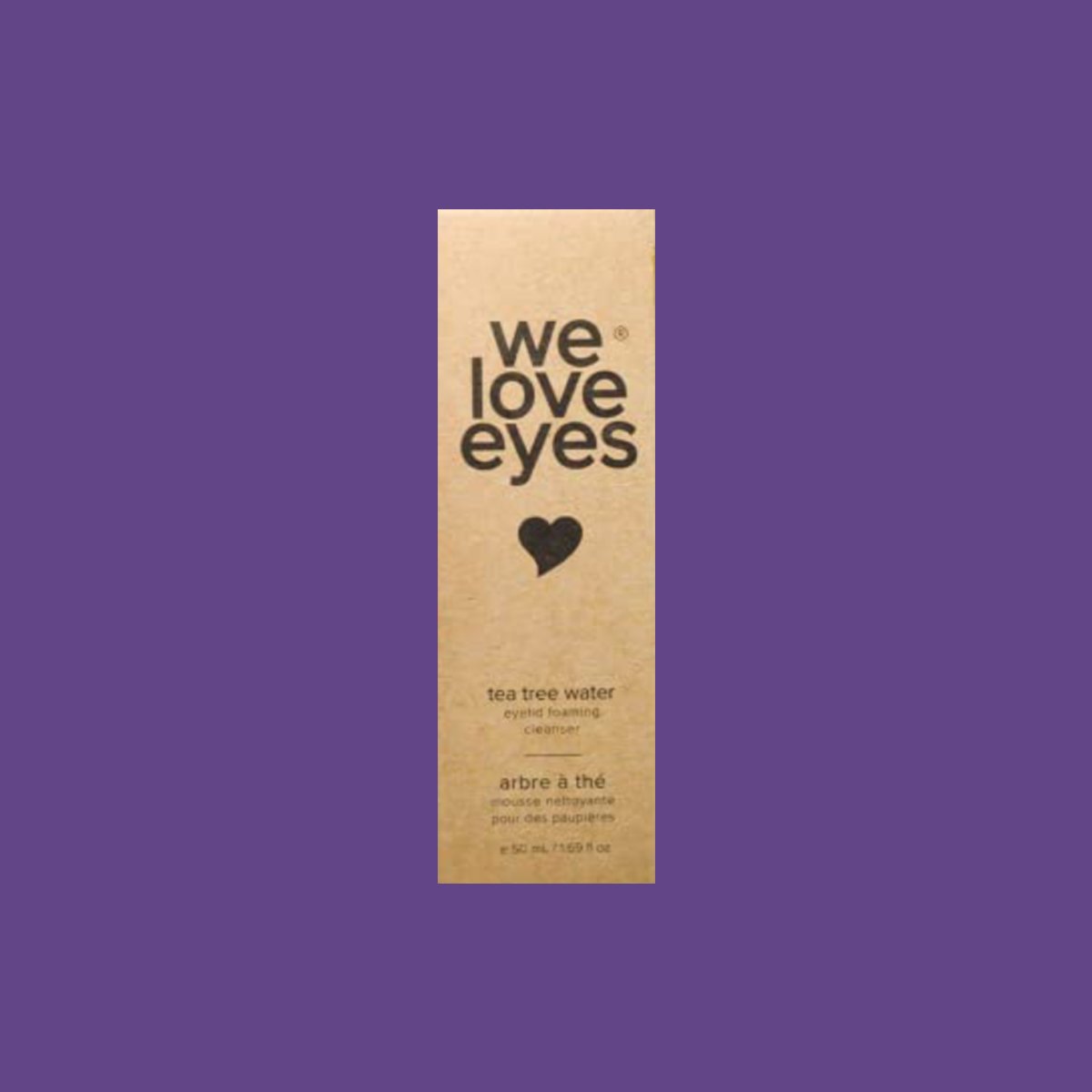 We Love Eyes Tea Tree Water Eyelid Foaming Cleanser