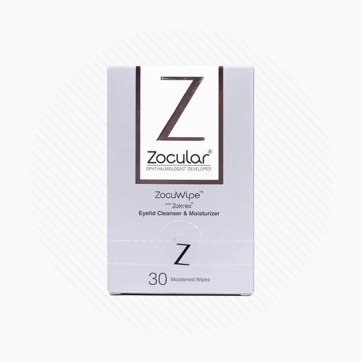 ZocuWipe Eyelid Cleanser and Moisturizer - 30 Count